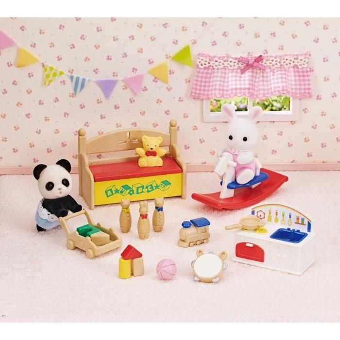 Figuras en miniatura - FAMILIAS SYLVANIAN - 5709 - La caja de juguetes de los bebés 2