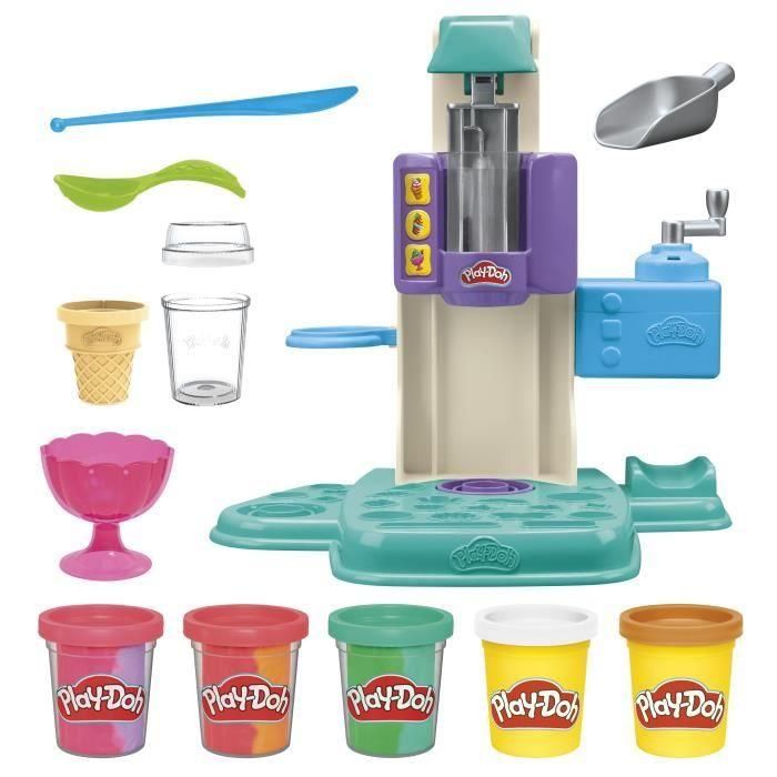 Play-Doh Heladería Multicolor G0028 Hasbro 1 Play-Doh Heladería Multicolor G0028 Hasbro 1