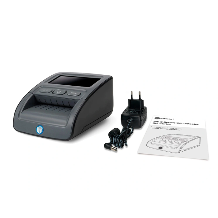 Safescan Detector Automático de Billetes 155-S con 7 Formas de Detección de Billetes Falsos, Alarma Visual y Sonora, Pantalla LCD 1