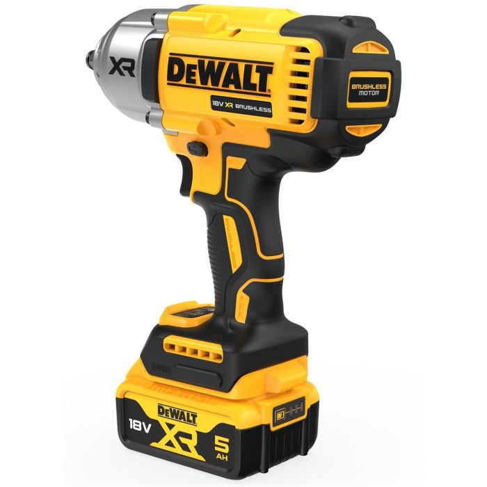 DeWALT DCF900P2T-QW Llave de impacto a batería sin escobillas 1/2" 18V con 1 batería de 5Ah y 1898 Nm de torque 4