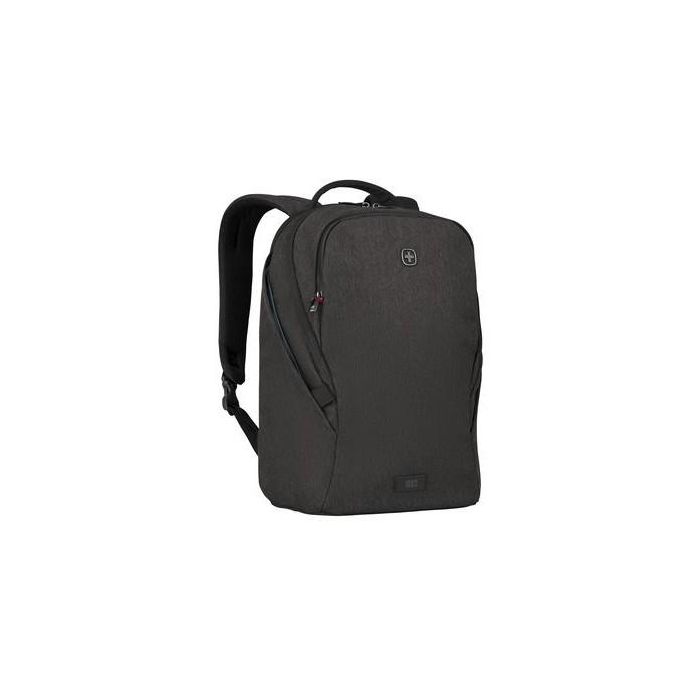 Wenger MX Light Mochila para portátil de 16 pulgadas con compartimento para tablet, poliéster gris, 21L 4 Wenger MX Light Mochila para portátil de 16 pulgadas con compartimento para tablet, poliéster gris, 21L 4