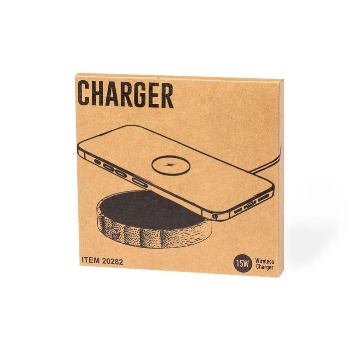 Cargador inalámbrico circular 15 W ø6,8 x 1,1 cm 3