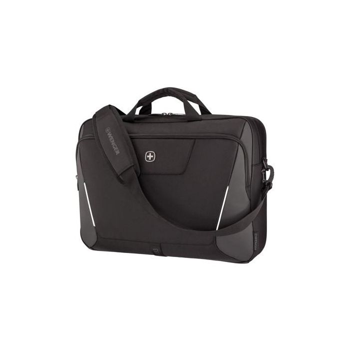 Wenger Maletín para Portátil 17" (43,18cm) con Bolsillo para Tablet, Modelo XE Brief, Color Negro 5 Wenger Maletín para Portátil 17" (43,18cm) con Bolsillo para Tablet, Modelo XE Brief, Color Negro 5