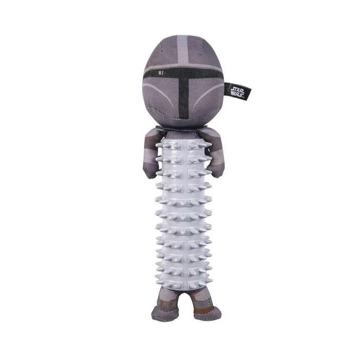 Cerdá Juguete Mordedor para Perro The Mandalorian, en Color Gris, con Medidas de 9x28x9 cm Cerdá Juguete Mordedor para Perro The Mandalorian, en Color Gris, con Medidas de 9x28x9 cm