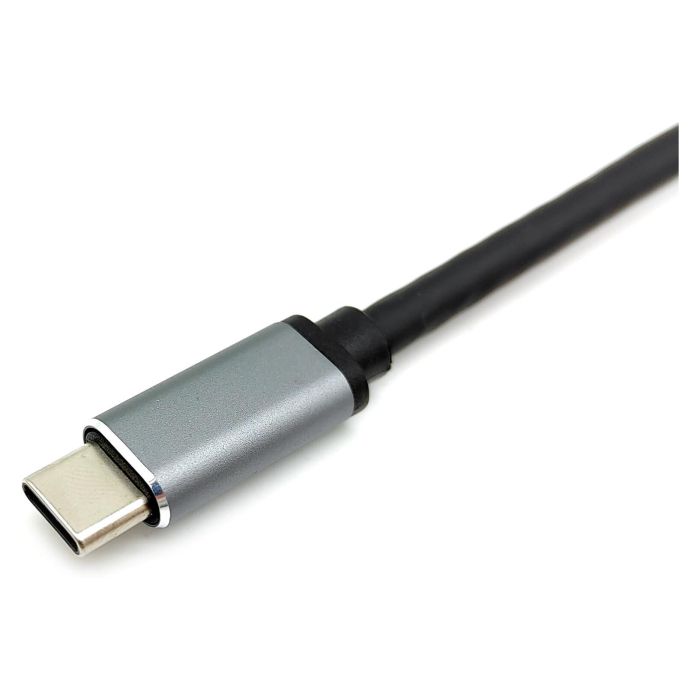 EQUIP Adaptador USB-C a 2xHDMI, USB 3.0, 100W PD, 4K Ultra HD, Plata