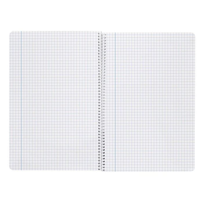 Cuaderno Espiral Liderpapel Folio Witty Tapa Dura 80H 75 gr Cuadro 6 mm Con Margen Colores Surtidos 10 unidades 7