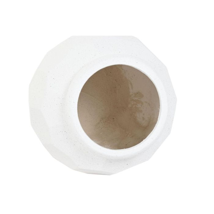 Macetero Moderno DKD Home Decor Blanco Roto 43 x 80 x 43 cm 1 Macetero Moderno DKD Home Decor Blanco Roto 43 x 80 x 43 cm 1