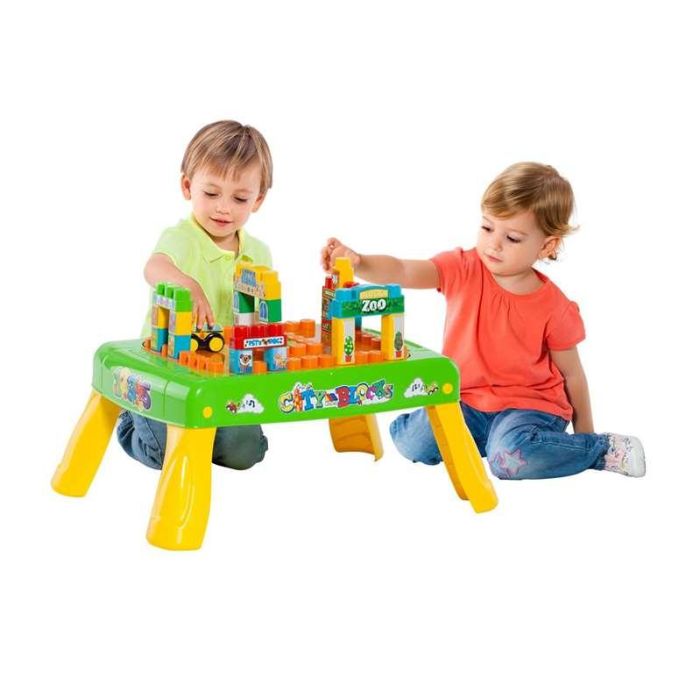 Molto Mesa de Actividades con Luces y Sonidos, Incluye 24 Piezas y Coche, para Niños a Partir de 1 Año 2