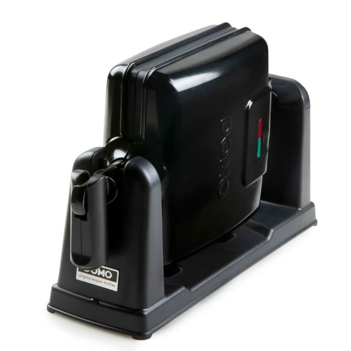 Domo DO9224W Gofrera Rotatoria 180° Antiadherente con Mango Frío, para 2 Gofres 2