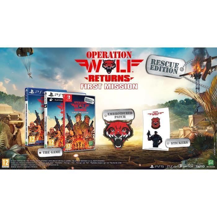 Operation Wolf Returns: primer juego de cambio de misión 1 Operation Wolf Returns: primer juego de cambio de misión 1