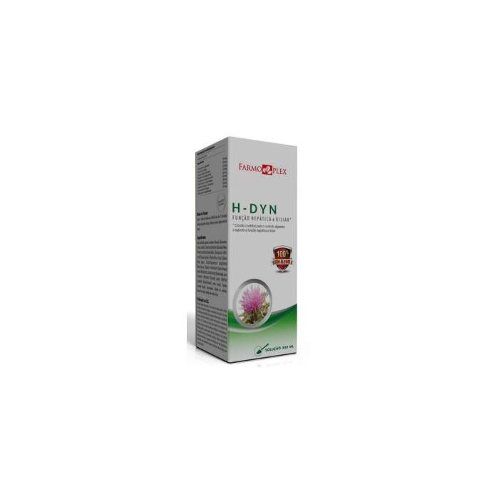 FARMOPLEX H- Dyn Hepático 500ml - Complejo Digestivo y Biliar con Alcachofa, Boldo y Cardo Mariano para Función Normal