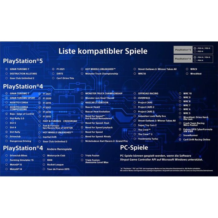 Volante HORI Negro 18