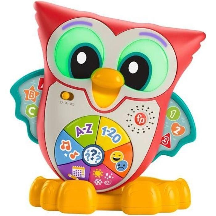 FISHER-PRICE - Elisabeth The Owl - juguete de aprendizaje temprano - 18 meses y + FISHER-PRICE - Elisabeth The Owl - juguete de aprendizaje temprano - 18 meses y +