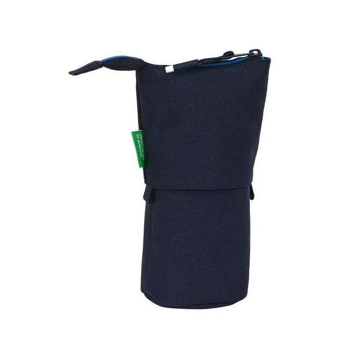 Estuche Cubilete Benetton Sixties Azul marino (8 x 19 x 6 cm) 1 Estuche Cubilete Benetton Sixties Azul marino (8 x 19 x 6 cm) 1