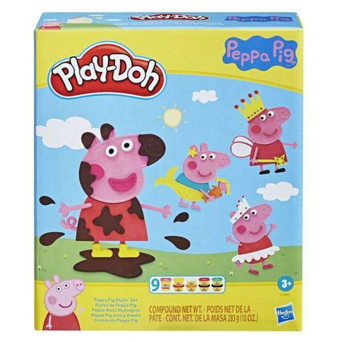 Hasbro Play-Doh Juego de Diseño Peppa Pig con Moldes y Plastilina para Niños 0 Hasbro Play-Doh Juego de Diseño Peppa Pig con Moldes y Plastilina para Niños 0