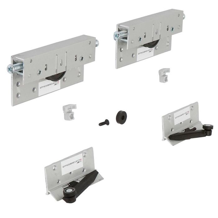 Herrajes Armario Sp18-50 H33 Kit Puerta Interna para Armario Serie Starline, Capacidad de Carga Máxima 100 kg