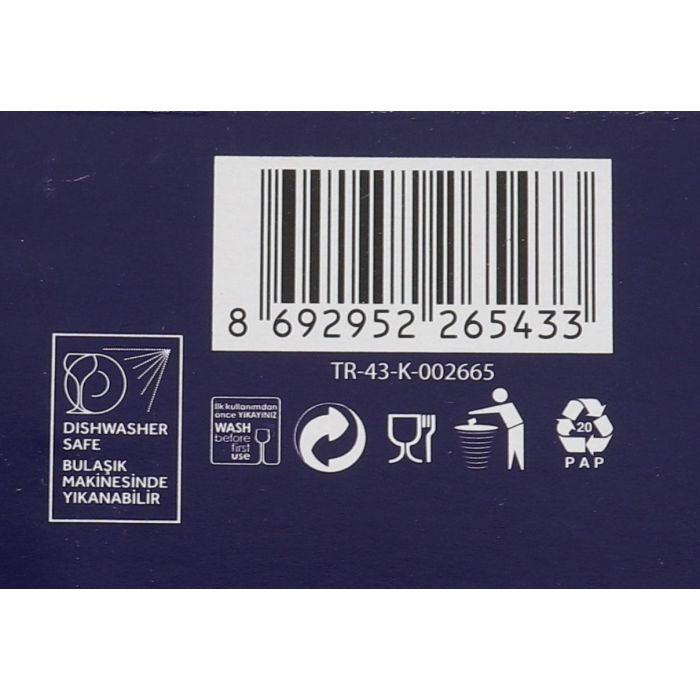 LAV Set 6 Vasos "Archie" 390 cc (4 Cajas) 8