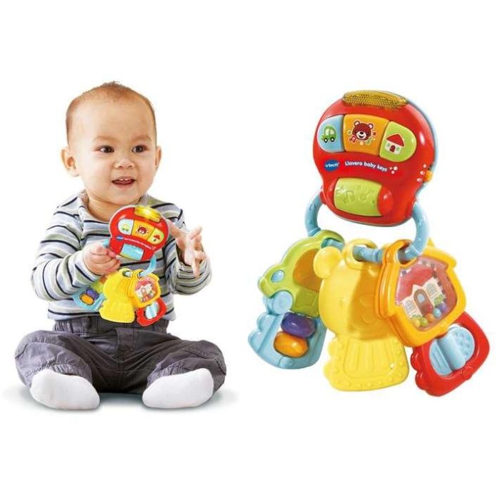 Sonajero llavero baby keys con luz y sonido. 18x8x7 cm 3 Sonajero llavero baby keys con luz y sonido. 18x8x7 cm 3