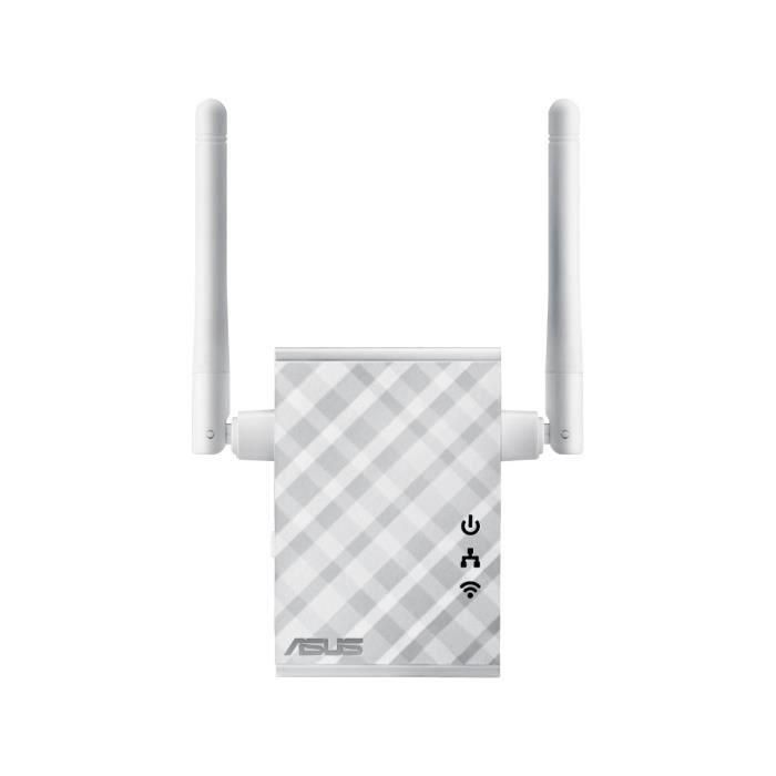 ASUS RP-N12 Extensor de Red Wi-Fi N300 2.4GHz, Repetidor Inalámbrico con 2 Antenas y Puerto Ethernet LAN 10/100 Mbps 3 ASUS RP-N12 Extensor de Red Wi-Fi N300 2.4GHz, Repetidor Inalámbrico con 2 Antenas y Puerto Ethernet LAN 10/100 Mbps 3
