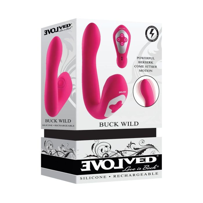 Vibrador Punto G Evolved Buck Wild Rosa 1