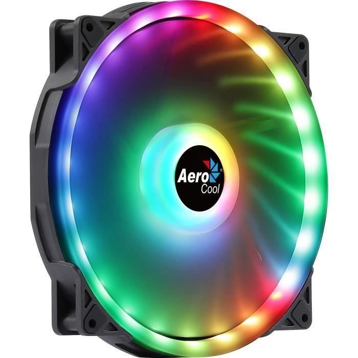 AEROCOOL - Duo 20 ARGB 6pins - Ventilador de caja de 200mm 2