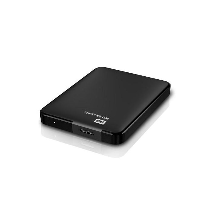Disco Duro Externo Western Digital WD Elements Portable WDBUZG0010BBK-WESN 1 TB 2,5" USB 3.0 Magnética 1 TB HDD 1 TB SSD 1