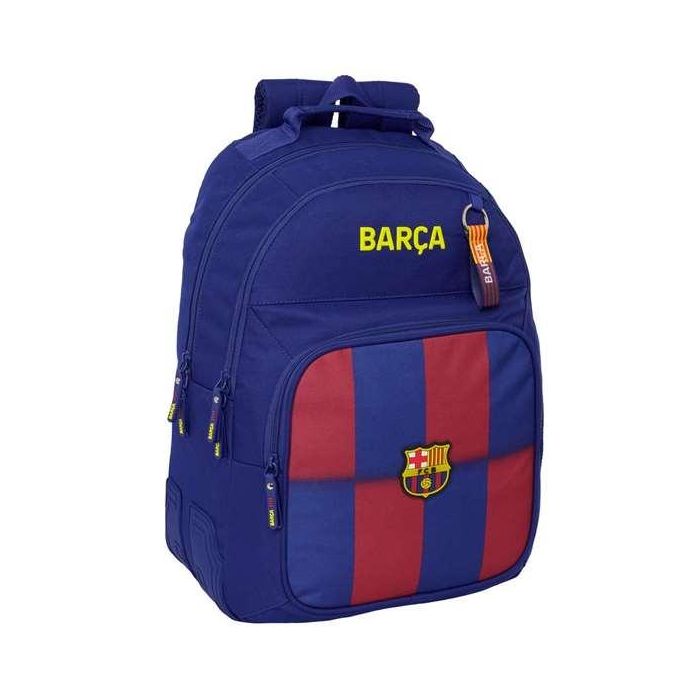 Safta Mochila Doble con Cantoneras Adaptable a Carro F.C. Barcelona 1ª Equipación 25/26 420x320x150 mm Safta Mochila Doble con Cantoneras Adaptable a Carro F.C. Barcelona 1ª Equipación 25/26 420x320x150 mm