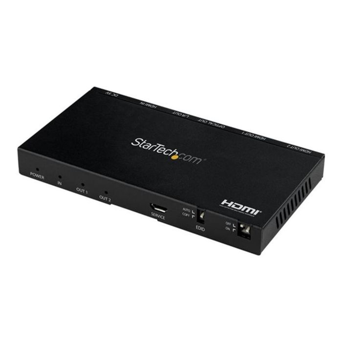 StarTech.com St122Hd20S Splitter HDMI 2 Puertos 4K 60Hz con Salidas de Audio Independientes 0 StarTech.com St122Hd20S Splitter HDMI 2 Puertos 4K 60Hz con Salidas de Audio Independientes 0