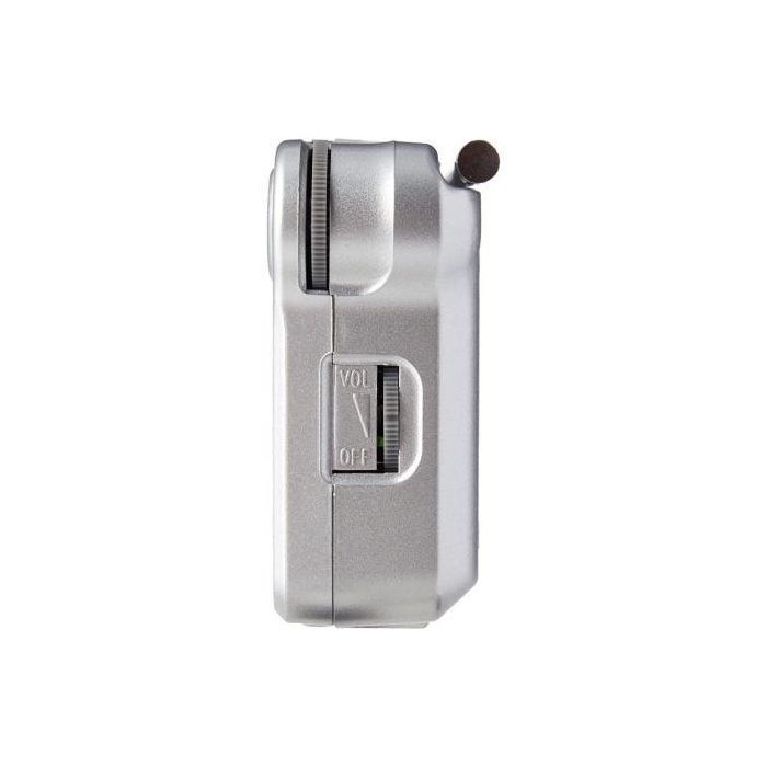 Panasonic Radio Portátil AM/FM con Altavoz y Entrada para Auriculares, Plata 2 Panasonic Radio Portátil AM/FM con Altavoz y Entrada para Auriculares, Plata 2