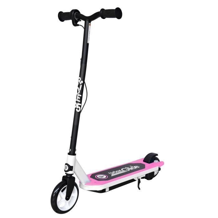Urbanglide Ride55 Patinete Eléctrico para Niños 6+ Años Rosa Ultra Ligero Velocidad Max 10km/h 1