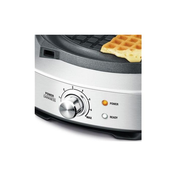 Gofrera Clasica Circular The No-Mess Waffle Acero Inox SAGE SWM520BSS4EEU1 4