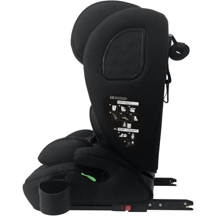 Silla de coche Isofix - NANIA - MILANO - Grupo 1/2/3 - I-size - Con reductor - Negro 2 Silla de coche Isofix - NANIA - MILANO - Grupo 1/2/3 - I-size - Con reductor - Negro 2