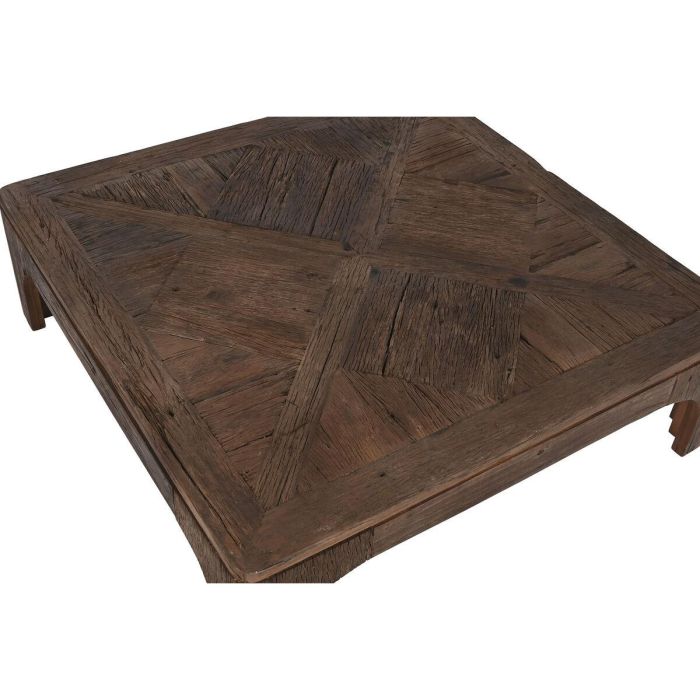 Mesa Centro Alpino DKD Home Decor Marron 100 x 32 x 100 cm 4