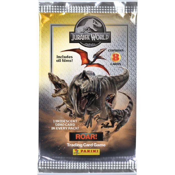 Blíster - PANINI - JURASSIC WORLD 4 TCG - 3 bolsillos - 24 cartas 2