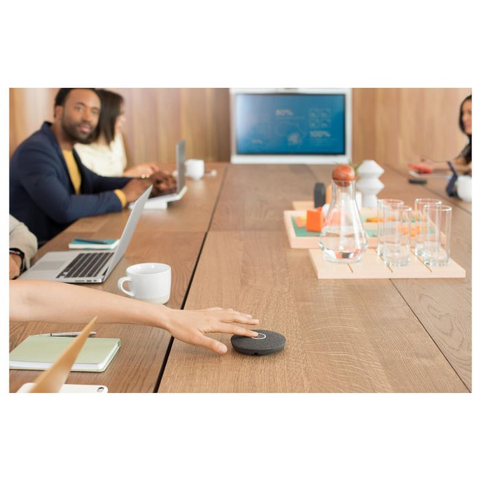 Logitech Rally Mic Pod Mikrofon Schwarz 989-000430 Omnidireccional 4.5m Reducción Ruido 4