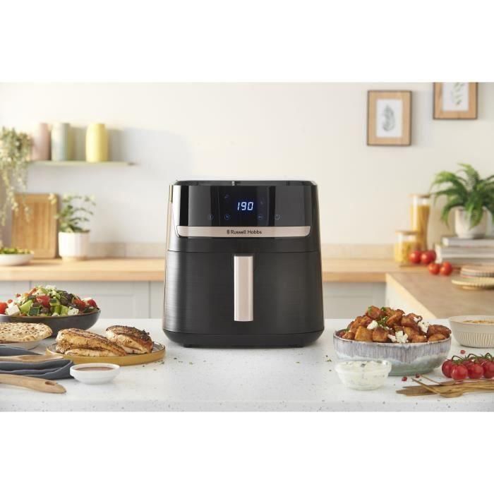 Freidora sin aceite RUSSELL HOBBS SatisFry 27630-56 - Capacidad de 8,3 L - 9 programas de cocción - 1800 W 4 Freidora sin aceite RUSSELL HOBBS SatisFry 27630-56 - Capacidad de 8,3 L - 9 programas de cocción - 1800 W 4