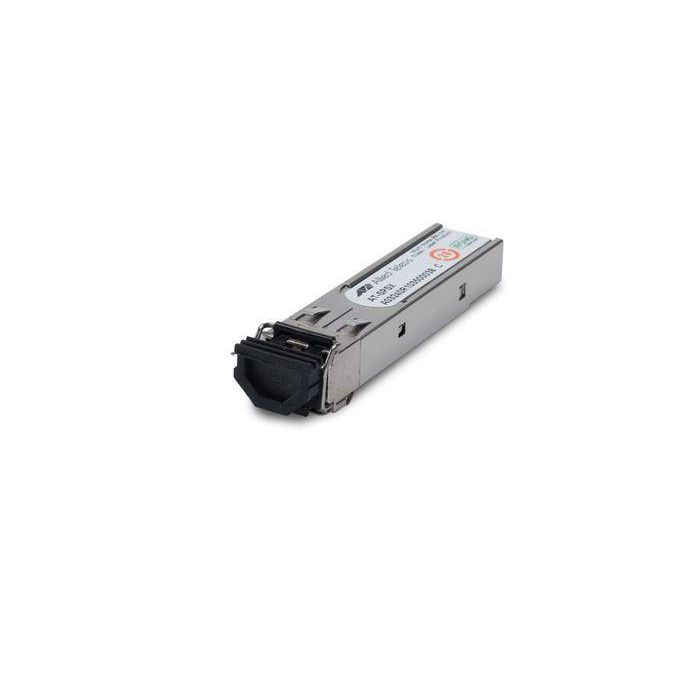 Allied Telesis SFP Pluggable Optical Module, 1000SX, 220m/550m, Multi mode, Dual fiber [Tx=850,Rx=850], LC conn. (0 to 70°C)