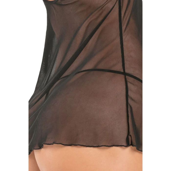 Conjunto de Lencería René Rofé Negro (S/M) 3 Conjunto de Lencería René Rofé Negro (S/M) 3
