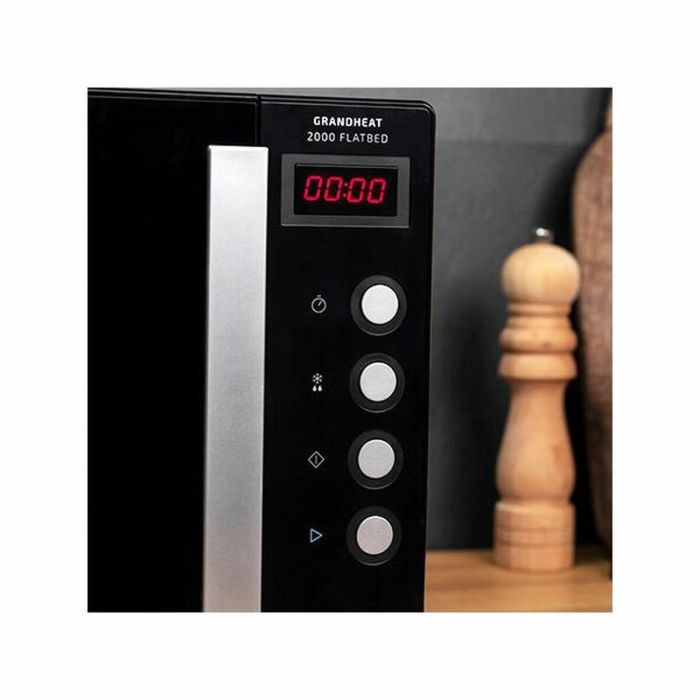 Microondas Cecotec GrandHeat 2000 Flatbed 700 W 20 L Negro 1150 W 20 L 2 Microondas Cecotec GrandHeat 2000 Flatbed 700 W 20 L Negro 1150 W 20 L 2