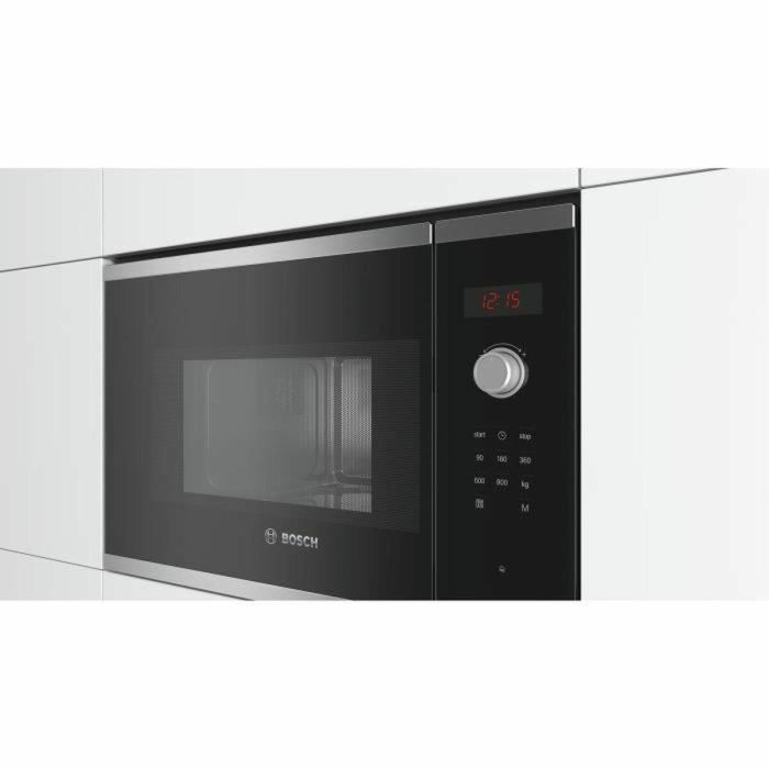 Bosch SER4 BFL523MS1F Microondas de encastre simple acero inoxidable 20 L, 38,2 x 59,4 x 31,7 cm 3 Bosch SER4 BFL523MS1F Microondas de encastre simple acero inoxidable 20 L, 38,2 x 59,4 x 31,7 cm 3