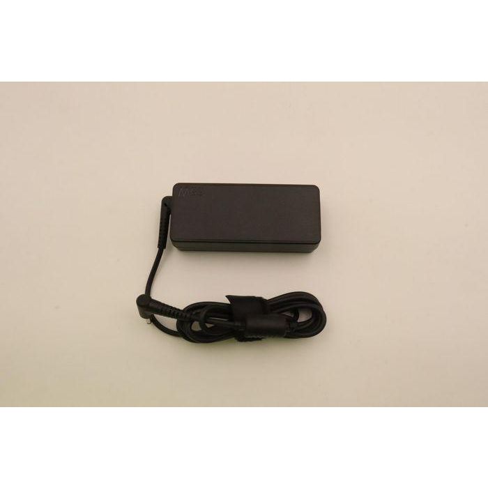 Lenovo 65W AC adapter for Lenovo ThinkPad laptops, input 100-240V, compact design with USB Type-C connection. 1