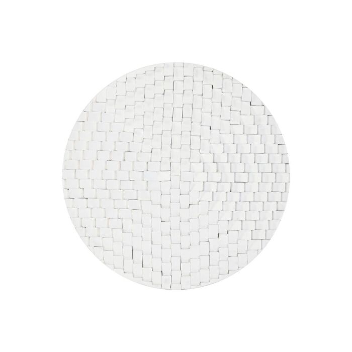 DKD Home Decor Decoración de Pared Moderna Blanca 90x90x4 cm de Madera de Mango y MDF 1 DKD Home Decor Decoración de Pared Moderna Blanca 90x90x4 cm de Madera de Mango y MDF 1