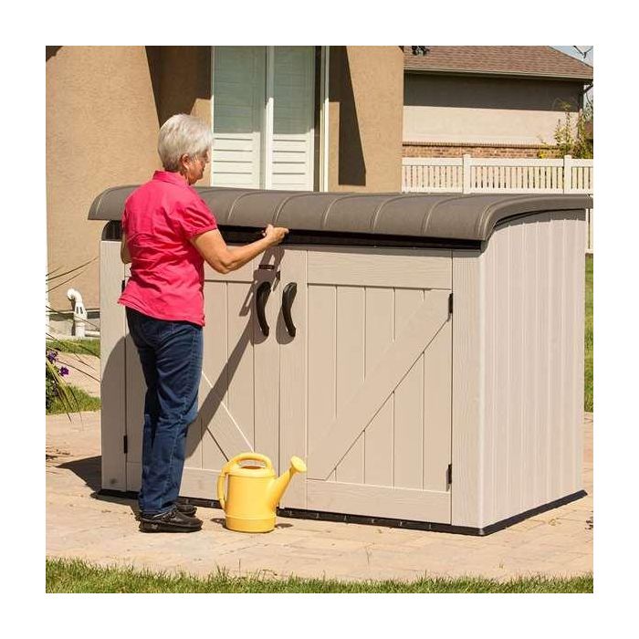 Armario Lifetime 60170 Horizontal Exterior 190 x 131 x 106 cm Acero Plástico 1