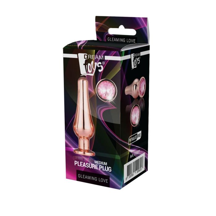 Plug Anal Dream Toys Gleaming Love Dorado 1 Plug Anal Dream Toys Gleaming Love Dorado 1