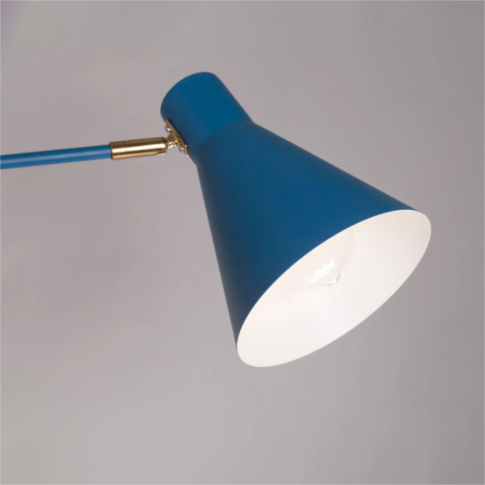 P'yong-dong SKD-W1016 Aplique de Pared Metal Diseño Colorido para Comedor, Dormitorio, Cocina, Sala de Estar, Restaurante, Cafetería E27 1