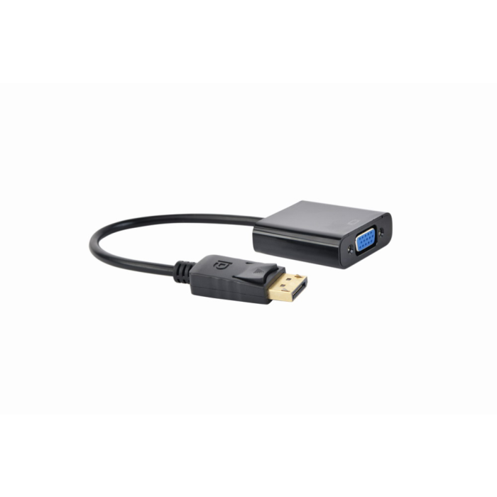 Gembird A-DPM-VGAF-02 adaptador de cable de vídeo 0,15 m VGA (D-Sub) DisplayPort Negro Gembird A-DPM-VGAF-02 adaptador de cable de vídeo 0,15 m VGA (D-Sub) DisplayPort Negro