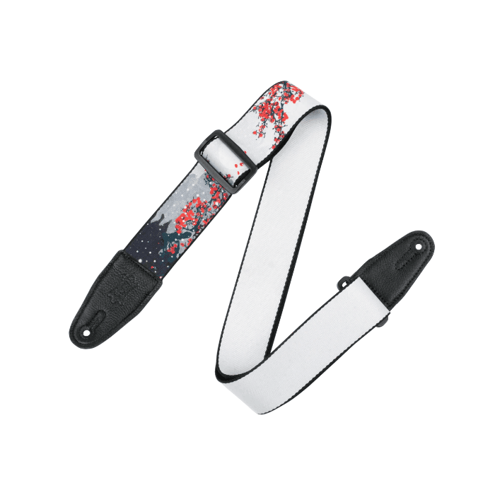 Correa Levy'S Poliéster Nature Series 2" - Flores De Cerezo Y Nieve Levys 3