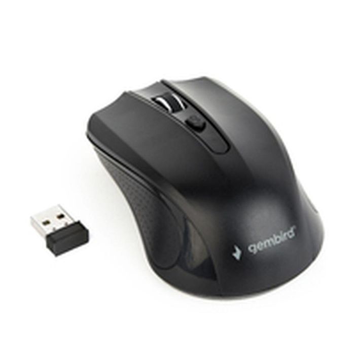 Gembird MUSW-4B-04 Ratón Inalámbrico RF Óptico Ambidextro Oficina 1600 DPI 4 Botones Negro 7 Gembird MUSW-4B-04 Ratón Inalámbrico RF Óptico Ambidextro Oficina 1600 DPI 4 Botones Negro 7