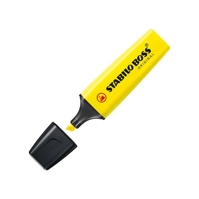 Rotulador Stabilo Boss Fluorescente 70 Amarillo 10 unidades 2