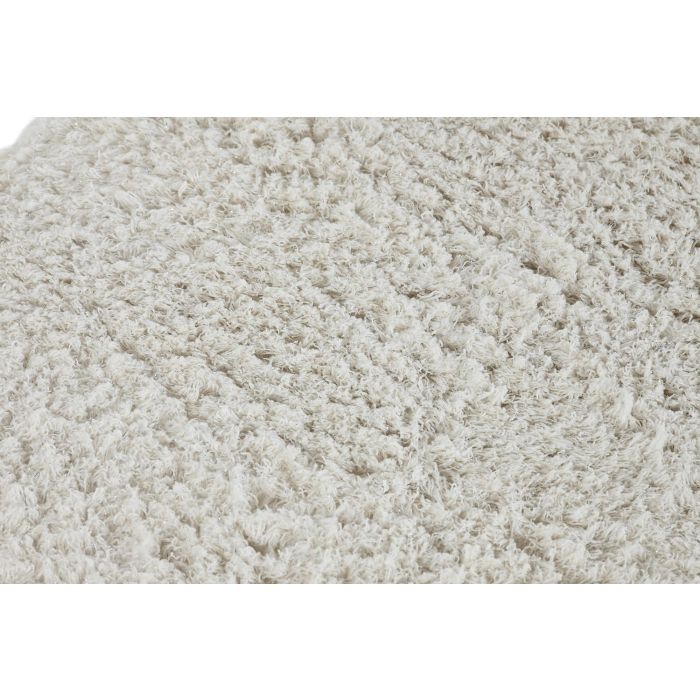 DKD Home Decor Alfombra Marfil Plateado Poliester 240 x 3 x 60 cm 2